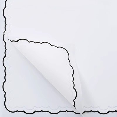 Milan Korean Version Hot Stamping Matte Paper Fresh Flower Art Materials-Semi Transparent Texture Packaging Paper Love Starting