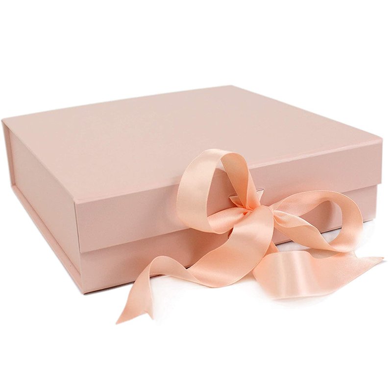 High Quality Cardboard Gift Packaging Large Pink Paper Tube Luxury Flower Box/white book shape rigid cardboard gift paper boxes