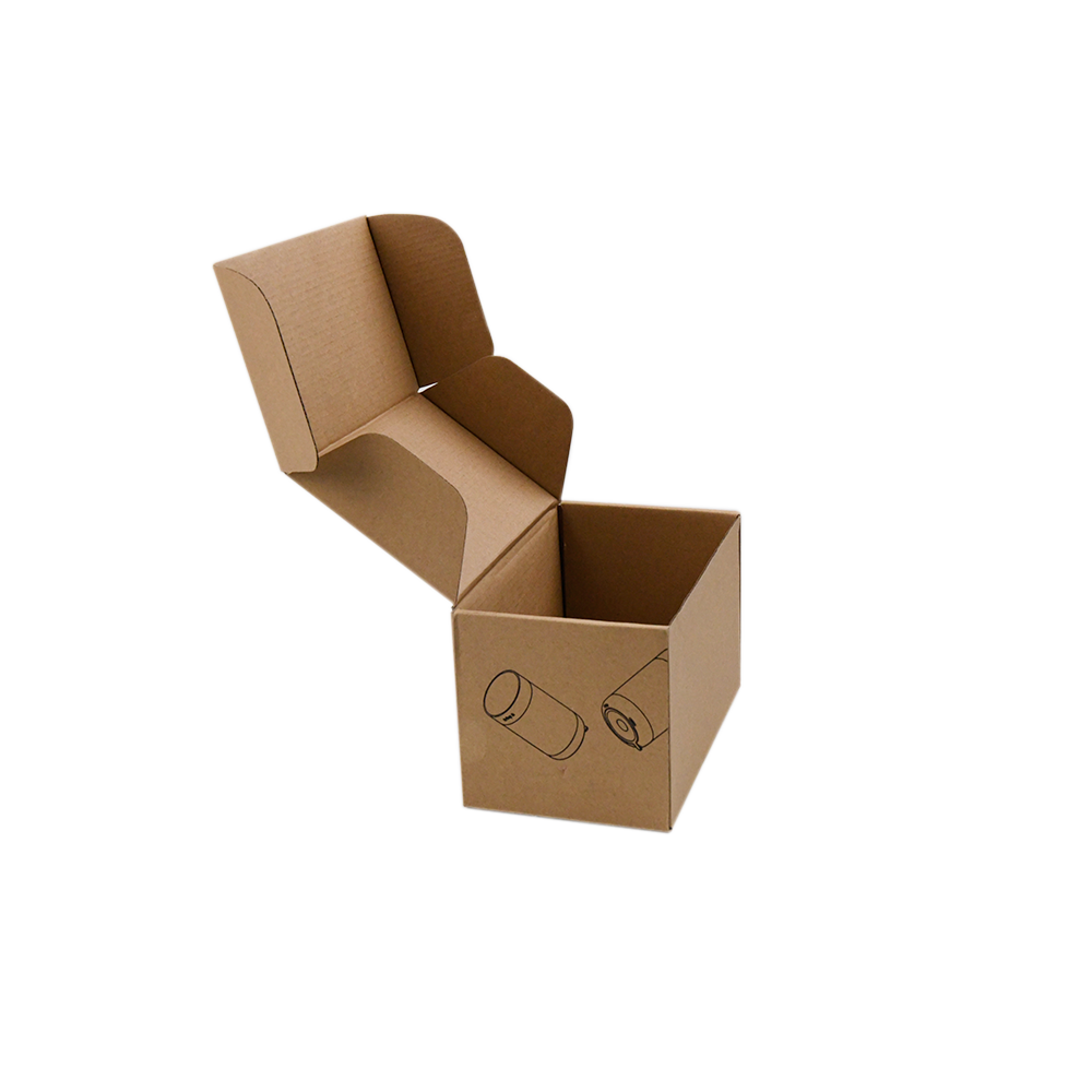 Wholesale custom design kraft paper aircraft transport corrugated packaging box folding shipping custom mail cardboard box