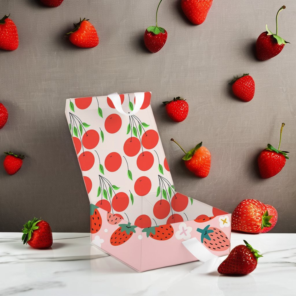 HENGXING Recycled Custom Fashion Luxury Magnetic Gift Paper Box Garments Circle Gift Folding Clothing Boxes Crownwin Packaging