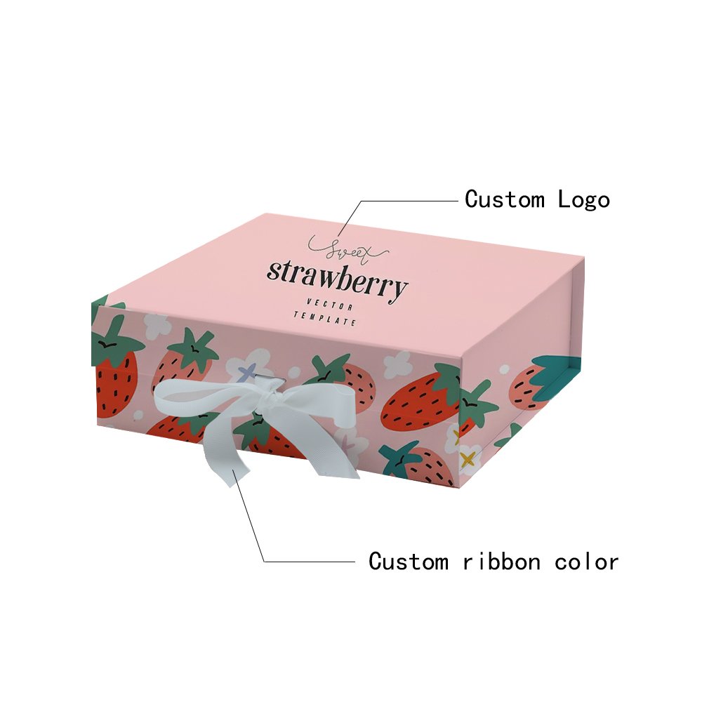 HENGXING Recycled Custom Fashion Luxury Magnetic Gift Paper Box Garments Circle Gift Folding Clothing Boxes Crownwin Packaging
