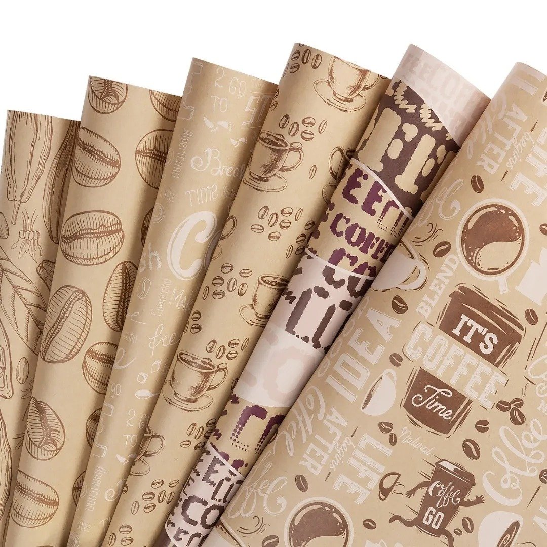 Packaging Tissue Paper Gift Wrapping Paper Brown Roll Kraft Paper Roll