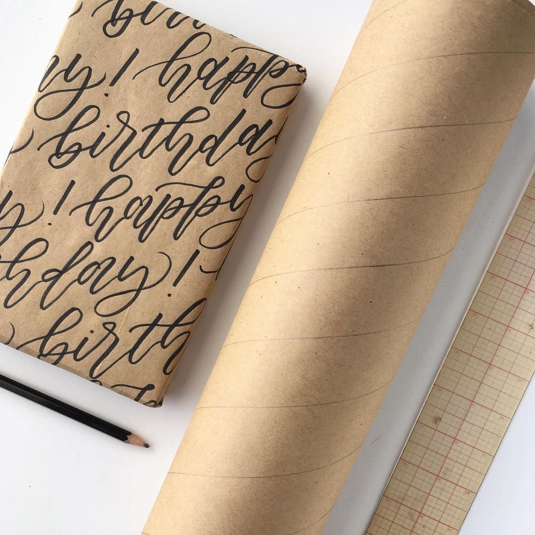 Packaging Tissue Paper Gift Wrapping Paper Brown Roll Kraft Paper Roll