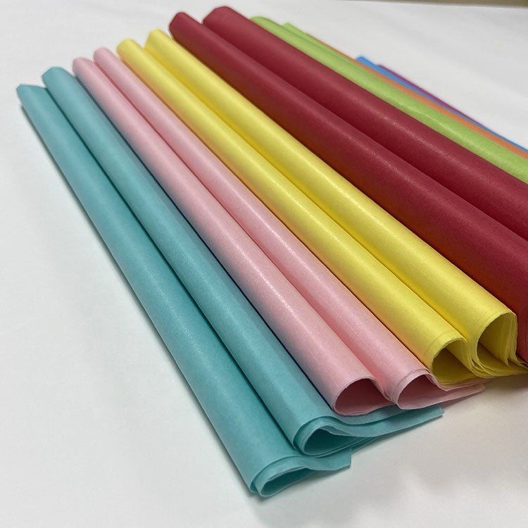 High Quality Colorful Wrapping Printed Suppliers Hard Color Tissue Paper