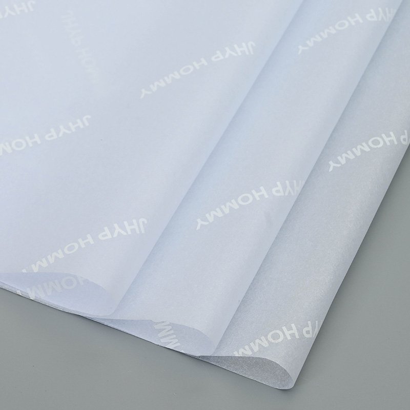 Custom Logo Printed blue sky tissue paper Black Clothing Gift Packing Paper For Small Business