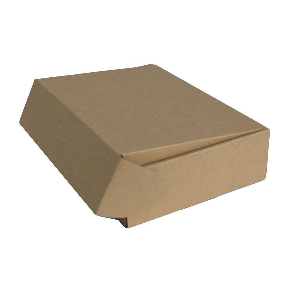 Customized Folding White Kraft Corrugated Carton Packaging Box Corrugated Board Customized Logo Aircraft Box Craft Shoe Box