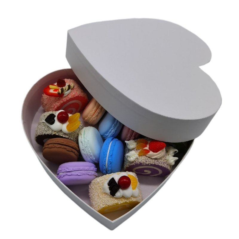 Black Valentine's Day Gift Packaging Heart Shaped Box With Lid for Chocolate Covered Strawberry