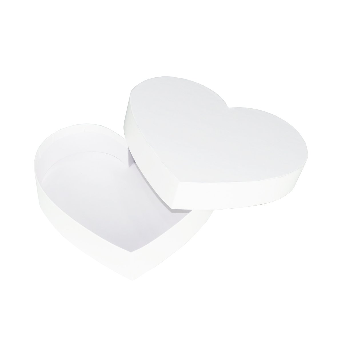 Black Valentine's Day Gift Packaging Heart Shaped Box With Lid for Chocolate Covered Strawberry