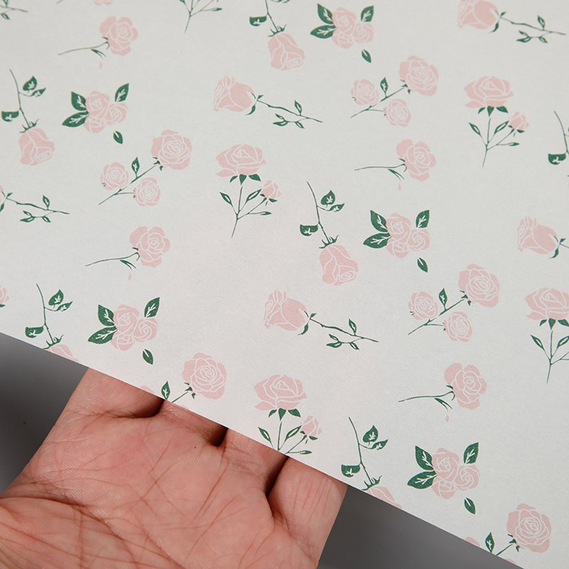 Luxury valentine's day wrapping clothes gift custom tissue wrapping paper presents gifts packaging papers