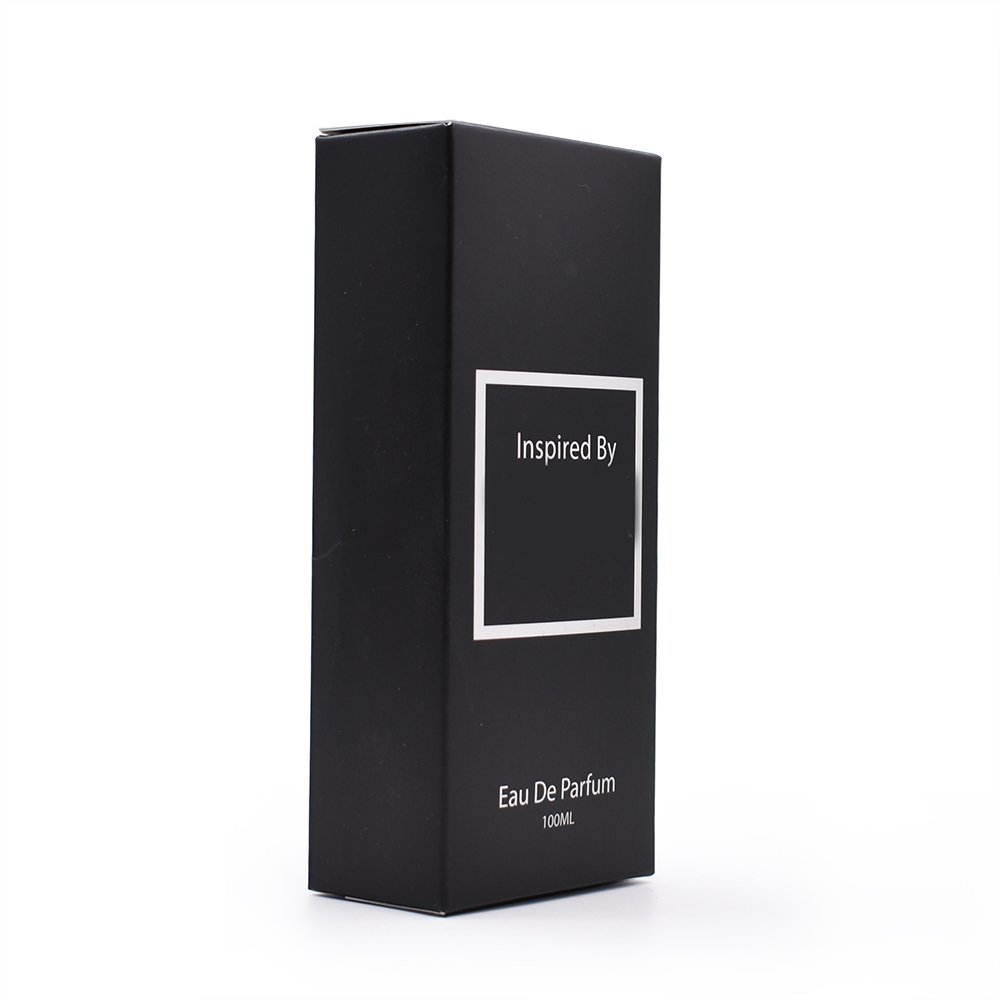 Custom logo cosmetic packaging box white black paper gift box