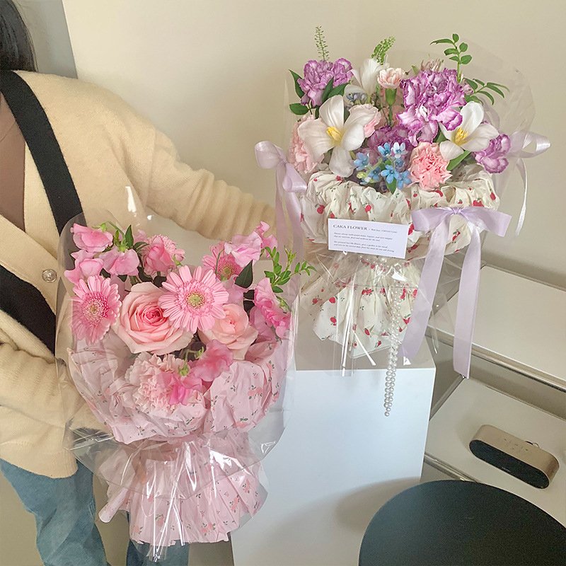 tissue paper wholesale Gift Packaging Inner Lining Paper Clothing Shirt Shoes Diy Handmade Flower Wrapping Paper Bouquet 50x70cm