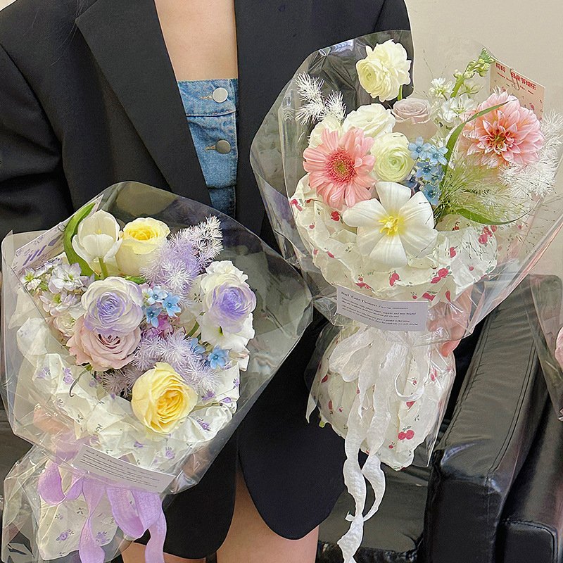 tissue paper wholesale Gift Packaging Inner Lining Paper Clothing Shirt Shoes Diy Handmade Flower Wrapping Paper Bouquet 50x70cm