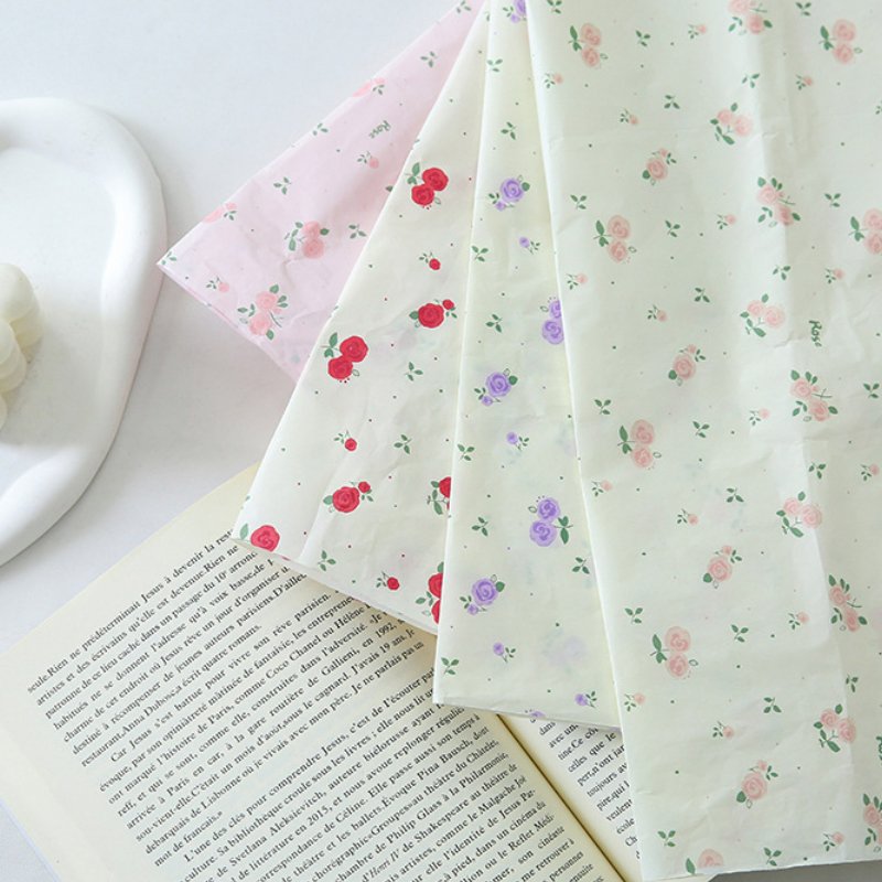 tissue paper wholesale Gift Packaging Inner Lining Paper Clothing Shirt Shoes Diy Handmade Flower Wrapping Paper Bouquet 50x70cm