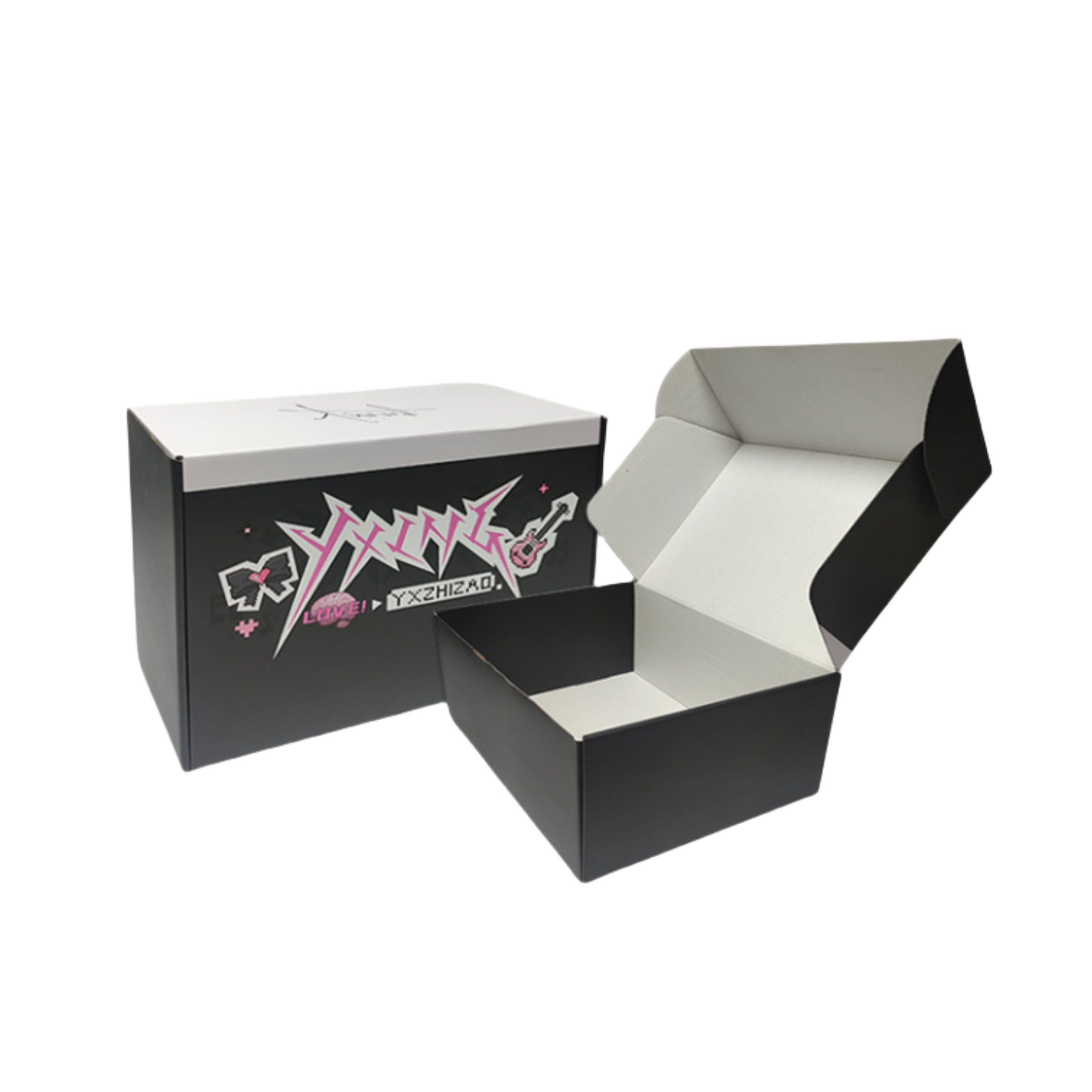 Custom Corrugated Paper Shoe Shipping Packaging Box for Brand