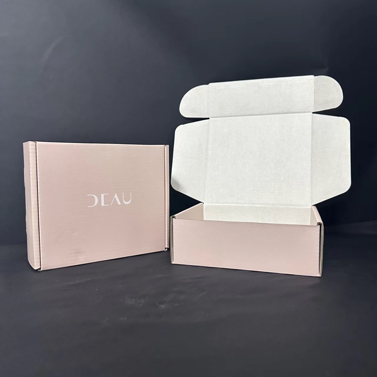 Custom Corrugated Paper Shoe Shipping Packaging Box for Brand