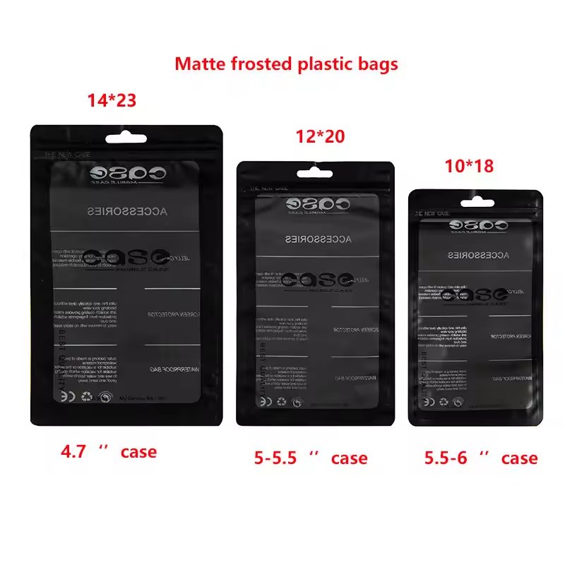 AilesTecca Waterproof Mobile Cell Phone Case Self-sealing Packaging Retail Plastic Packaging Bag with Zipper For Phone Case