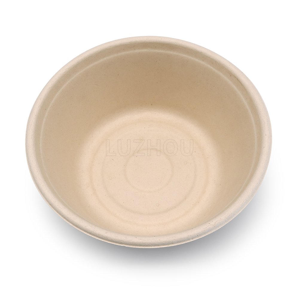 1250ml Microwavable Greaseproof Disposable Take Out Container Biodegradable Fast Food Packaging Paper Sealing Boxes