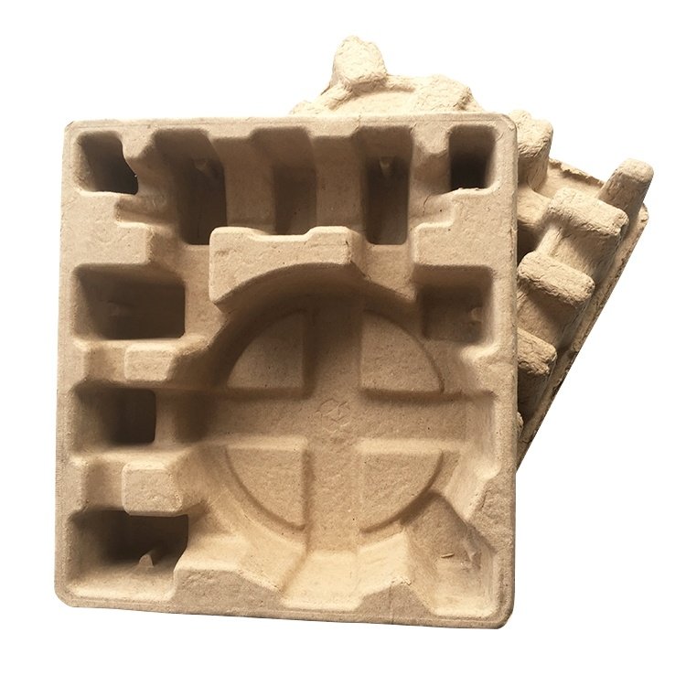 Customized effective paper pulp packaging inserts molding trays