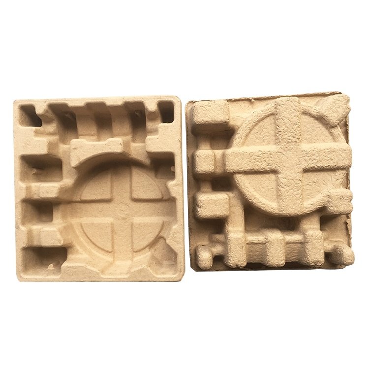 Customized effective paper pulp packaging inserts molding trays