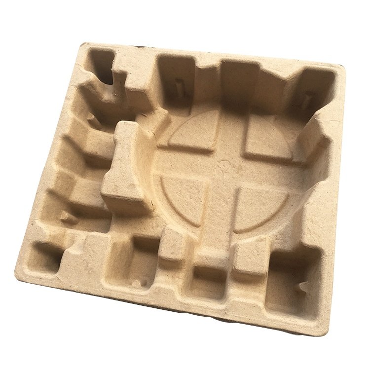 Customized effective paper pulp packaging inserts molding trays