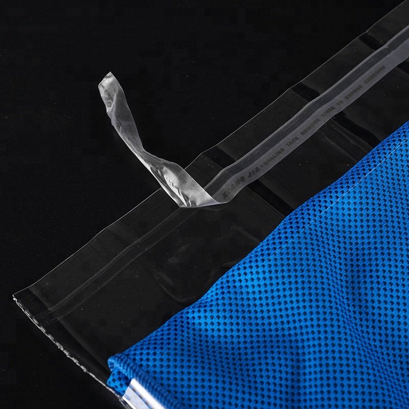 Clear OPP plastic packaging bag, good quality self adhesive garment clothes plastic packaging bag