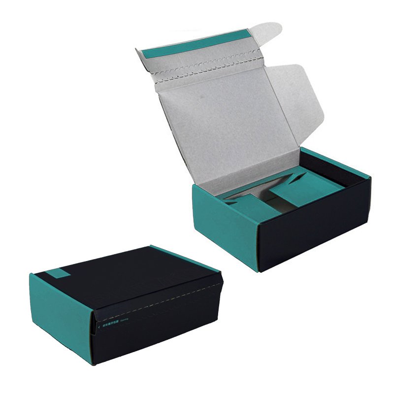 Custom Logo Cardboard gift Boxes For Present printing Corrugated Packaging Paper shoe Underwear Packaging corrugated Paper Box