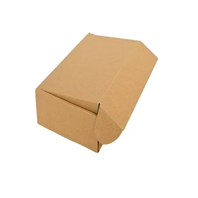Customized high-quality shipping packaging paper box brown corrugated kraft paper clothing shoes socks packaging paper box