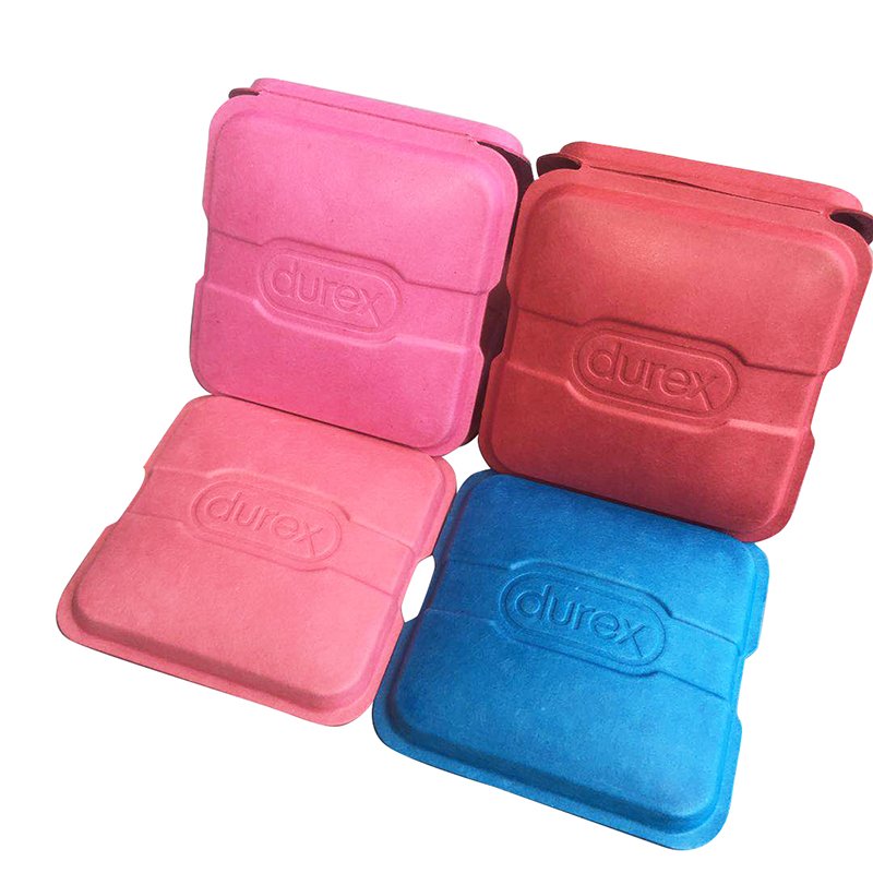 Custom Printing Colorful Condom Box Gift Box Packaging Wholesale Gift Packaging Box Portable Small Size Pulp Paper Customized