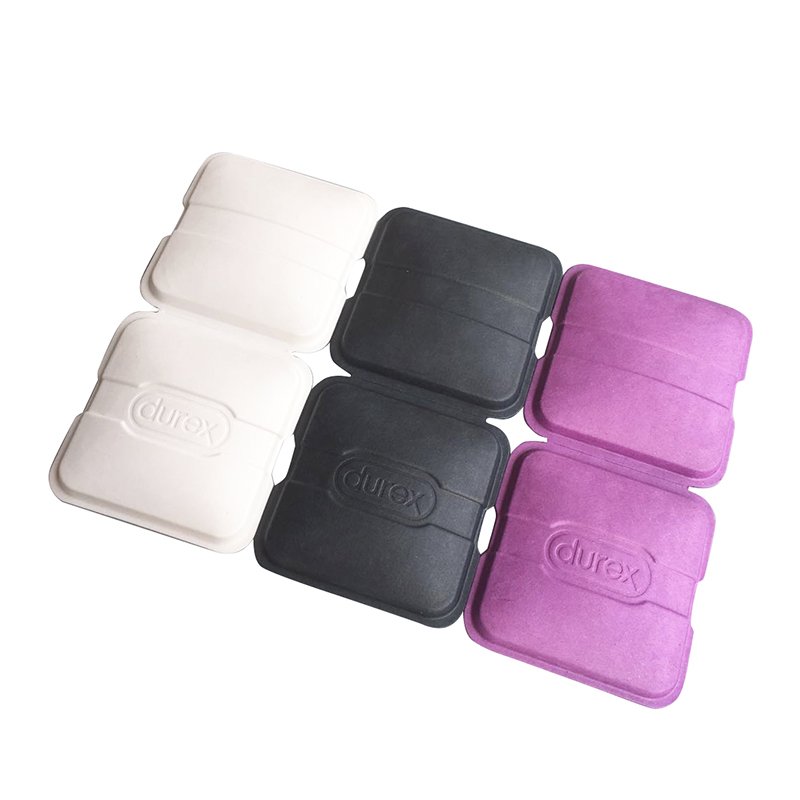 Custom Printing Colorful Condom Box Gift Box Packaging Wholesale Gift Packaging Box Portable Small Size Pulp Paper Customized