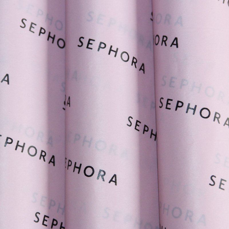 Custom Printed Foil Logo 17G Tissue Gift Paper Wrapping Paper, Customised Clothing Shoes Packaging Tissue Paper