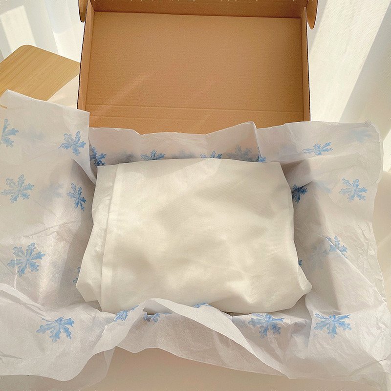 Custom Green Color Eco Friendly Gift Pearlescence Wrapping Paper Tissue Paper bulk for gift
