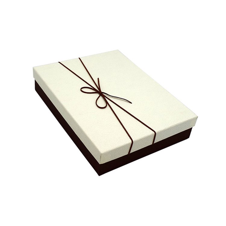 Eco-friendly Customized Logo 2 Pieces Lid Box Cardboard Cookie Paper Box Chocolate Gift Box