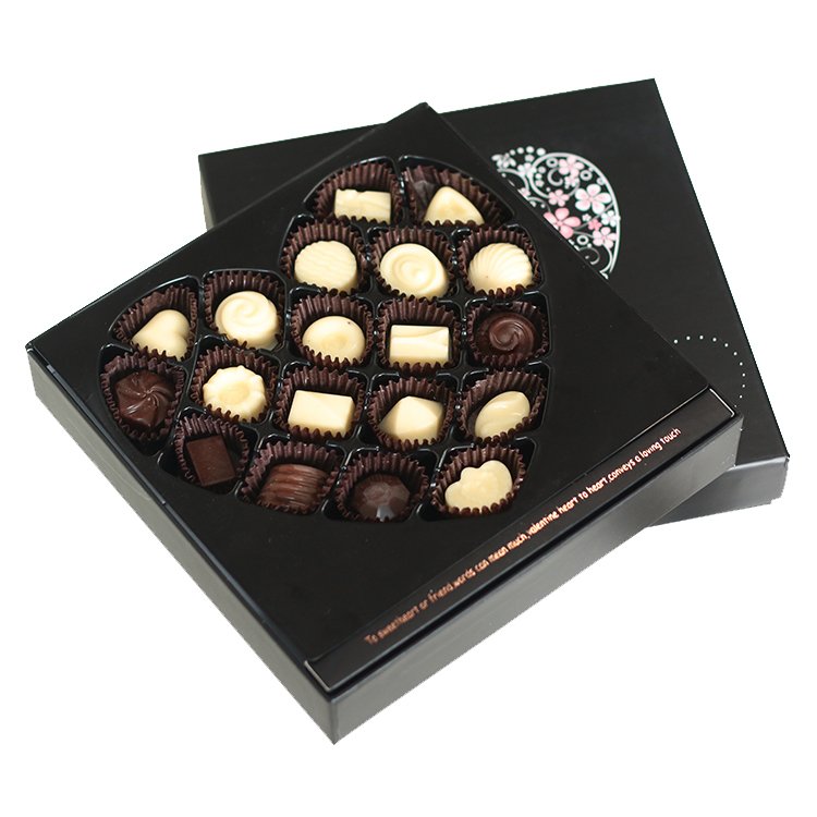 Eco-friendly Customized Logo 2 Pieces Lid Box Cardboard Cookie Paper Box Chocolate Gift Box