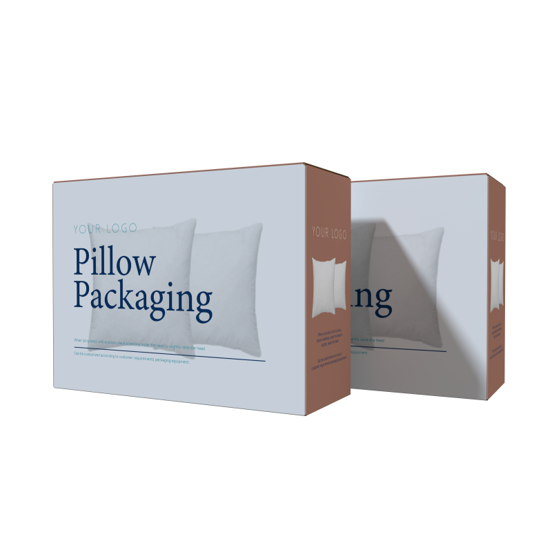 Manufacturer Customized Printing Bed Pillow Box Corrugated Thickened Strong Form Pillow Packaging