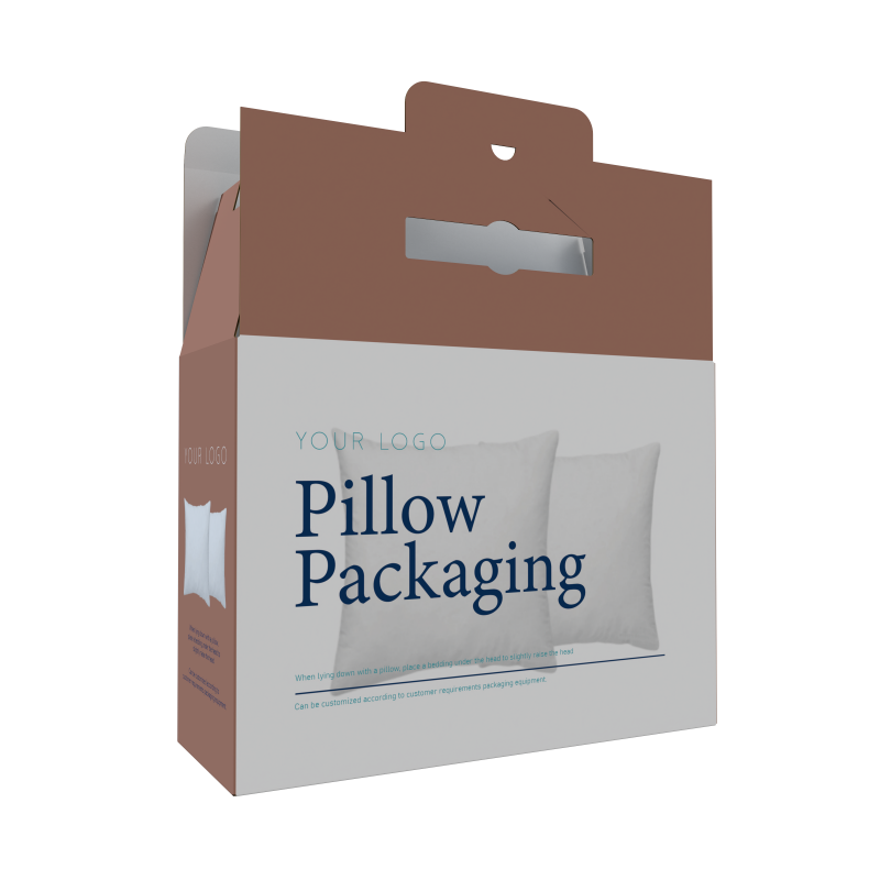 Manufacturer Customized Printing Bed Pillow Box Corrugated Thickened Strong Form Pillow Packaging