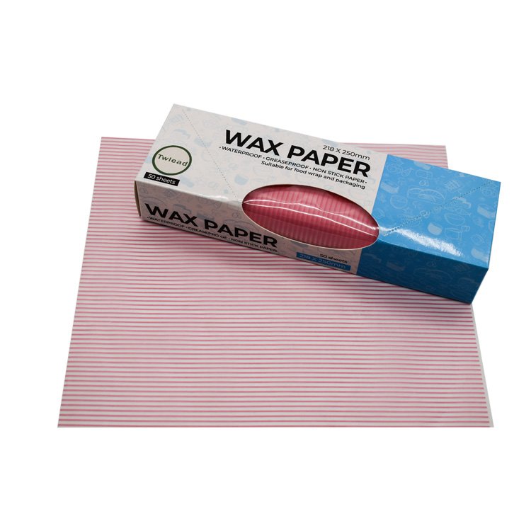 Hamburger Packaging Paper Printing Wrapping Greaseproof Paper Sandwich Food Grade Wax Paper