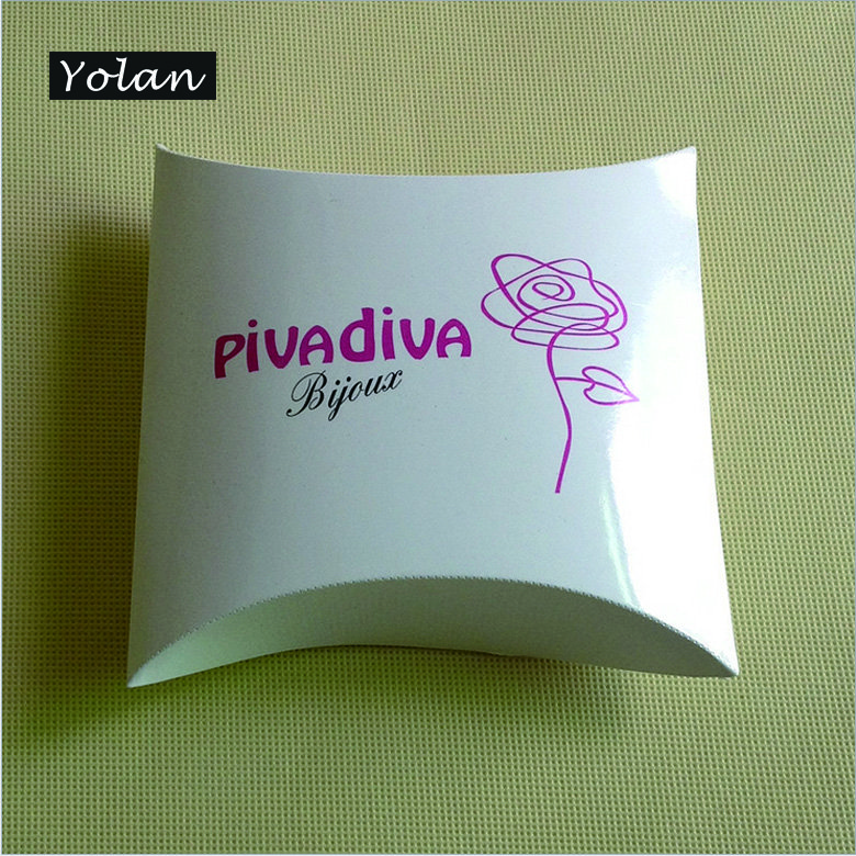 Paper Pillow Box With Handle