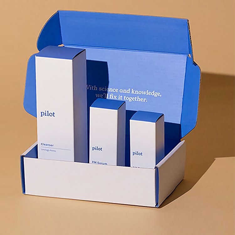 Custom Printed Corrugated Mailer Shipping Boxes Biodegradable packaging paper Boxes For Candles Jewellery