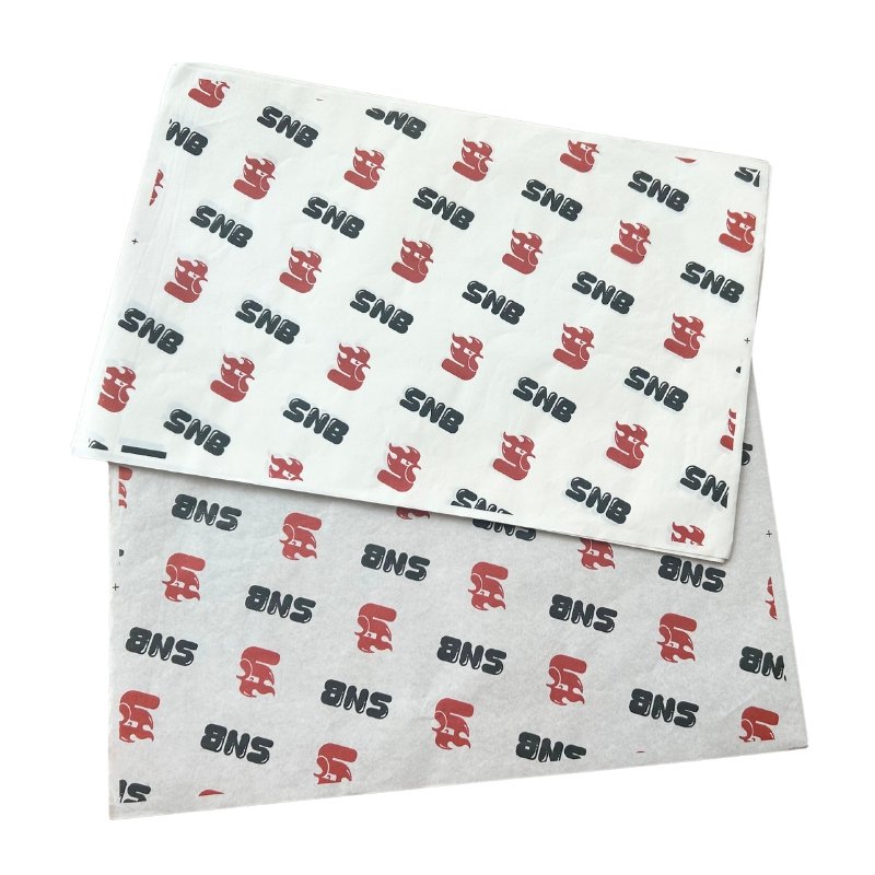 PE Coated Food Grade Custom Design And Size Grease Proof Sandwich Paper Deli Burger Wrapping Paper Bread Packaging Paper