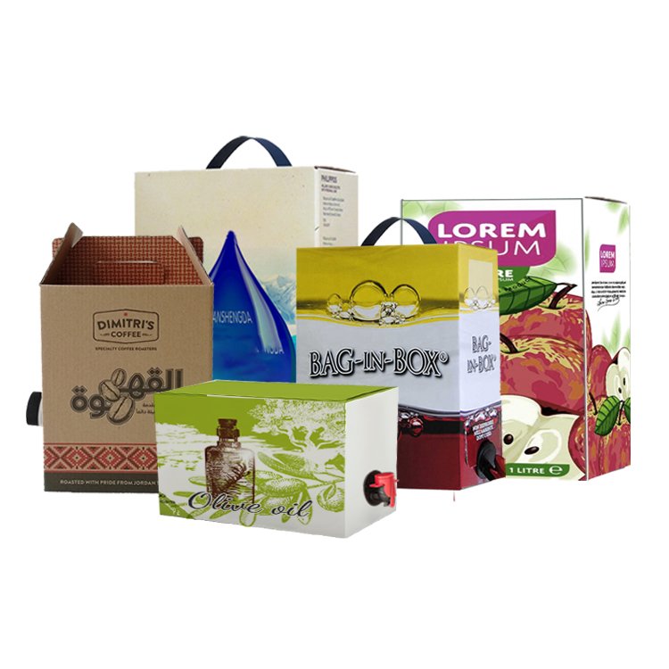 Custom Portable 1L/3L/5L/10L/20L coffee wine edible olive oil milk tea water juice drink BIB bag in box dispenser