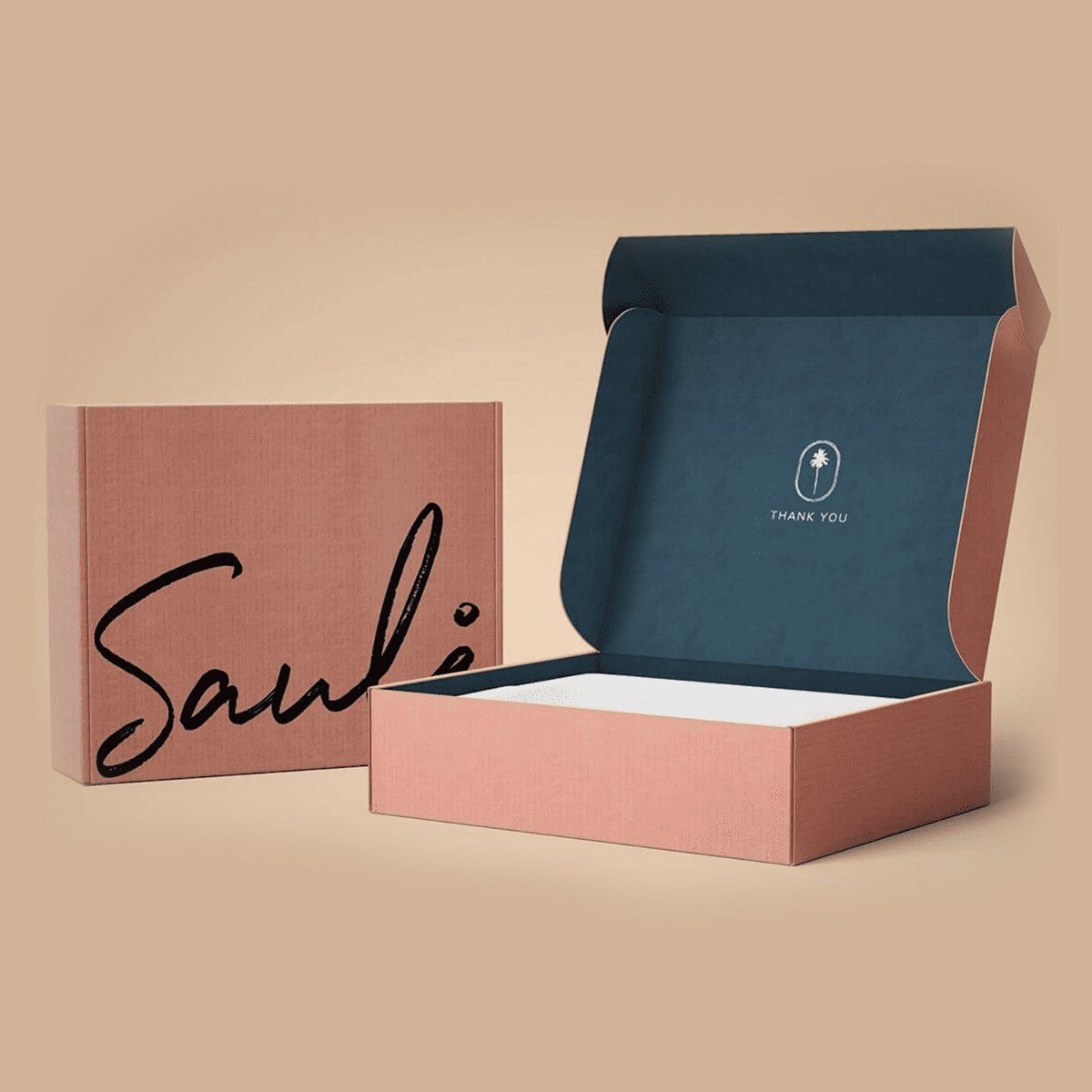 Paper Box Manufacture Kraft Packaging Mailer Box Mail Cardboard Corrugated Shipping Boxes Custom Logo