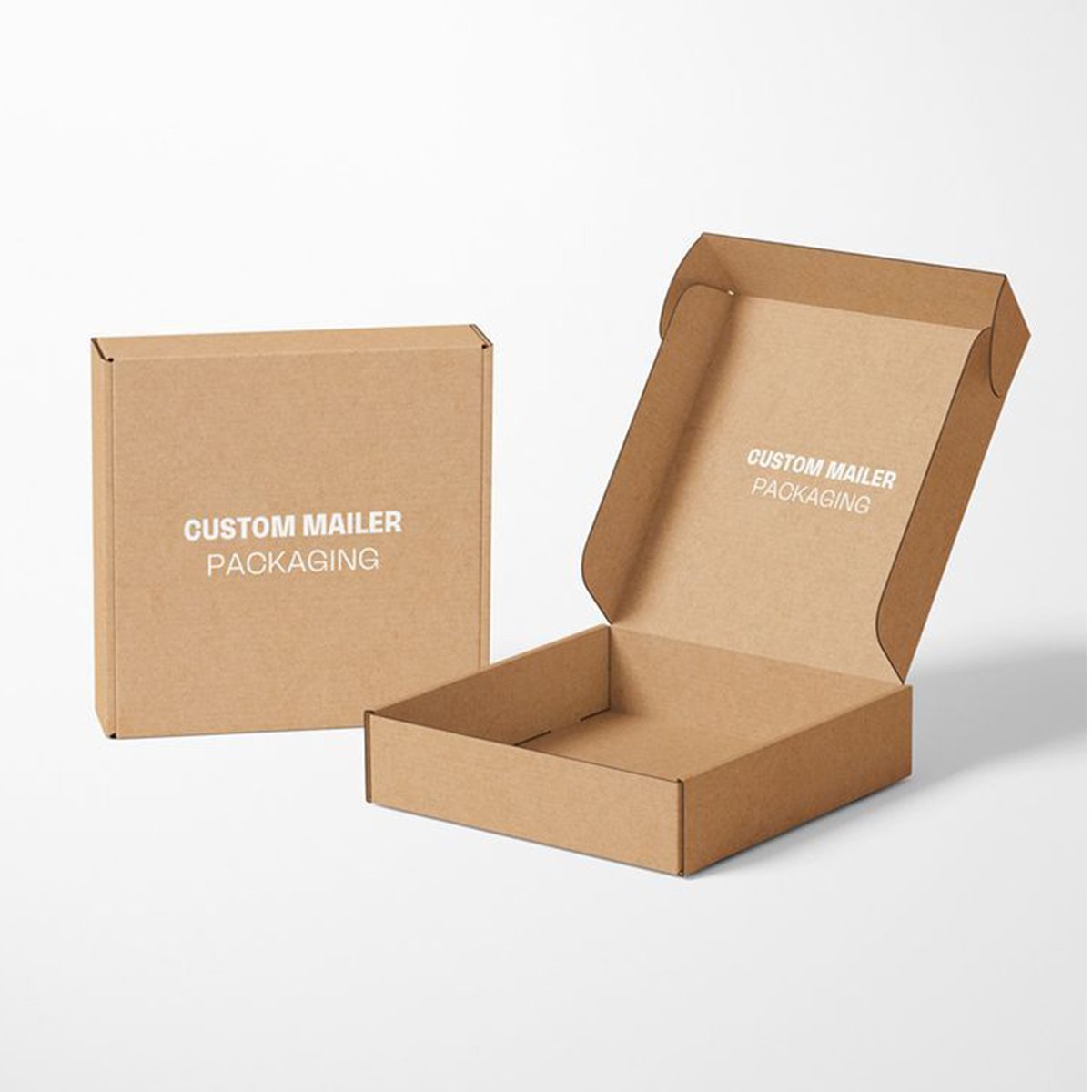 Paper Box Manufacture Kraft Packaging Mailer Box Mail Cardboard Corrugated Shipping Boxes Custom Logo