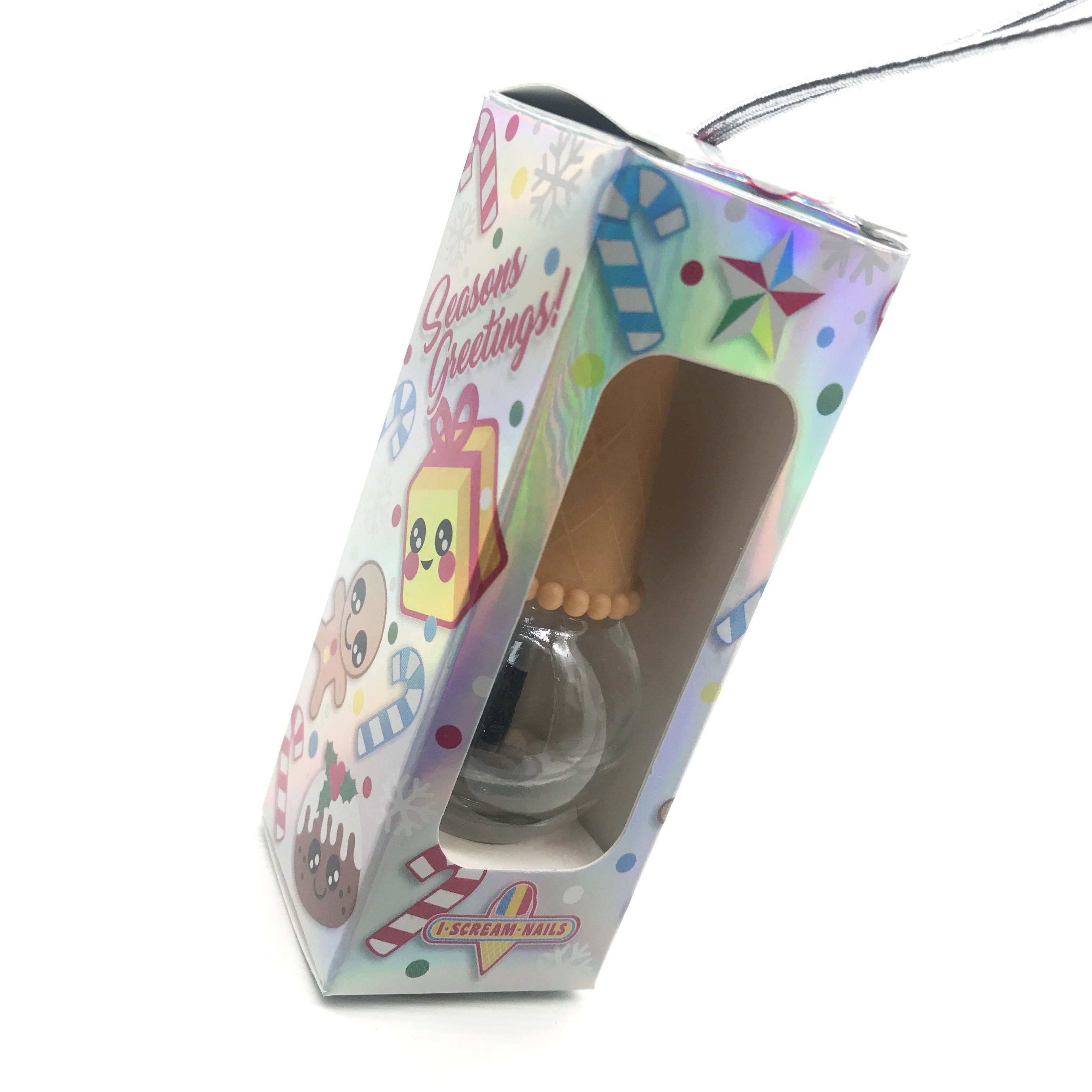 Single Bottle Nail Polish Paper Packing box For Press On Nails Custom Packaging
