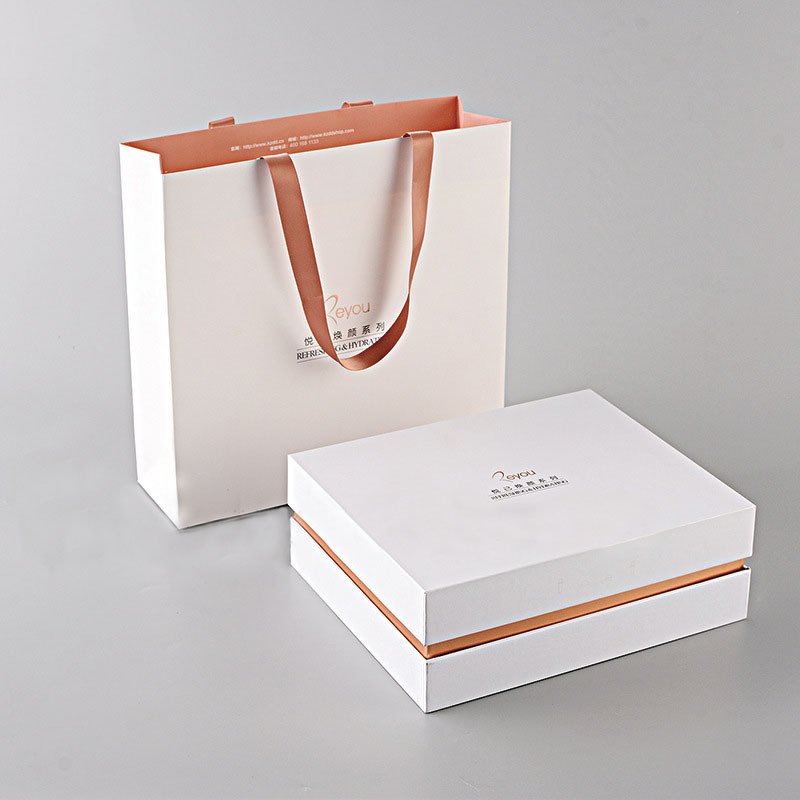 Momei Custom Logo Printing Paper Virgin Hair Weave Extension Boxes Wig Packaging Box Rigid Gift Set