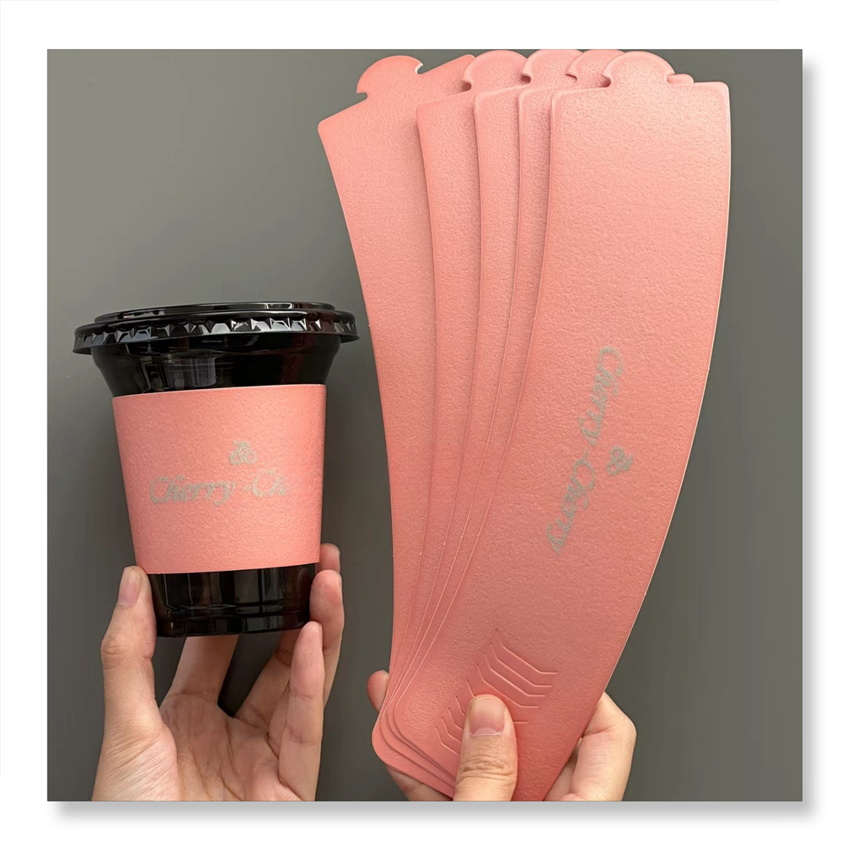 Innovative Design Custom Logo Brand Paper Card Cup Sleeve Own Personalized Paper & Paperboard Product