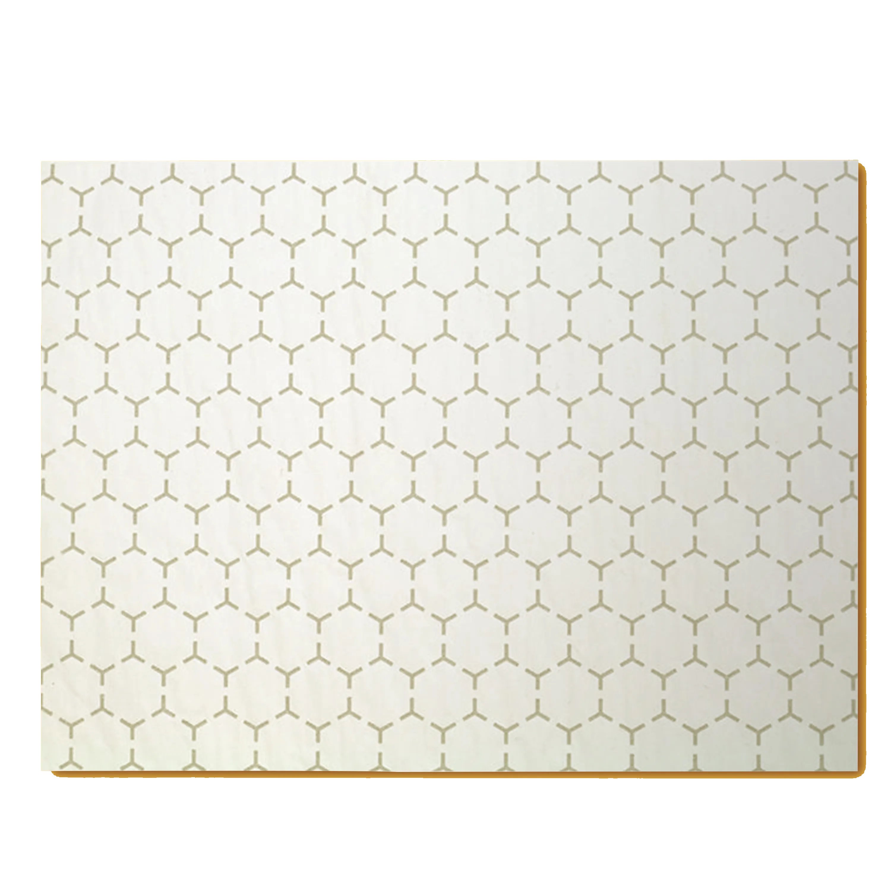 Customization Laminated Aluminum Foil Wrapping Paper Greaseproof Burger Sandwich Foil Wrap Honeycomb Kraft Paper
