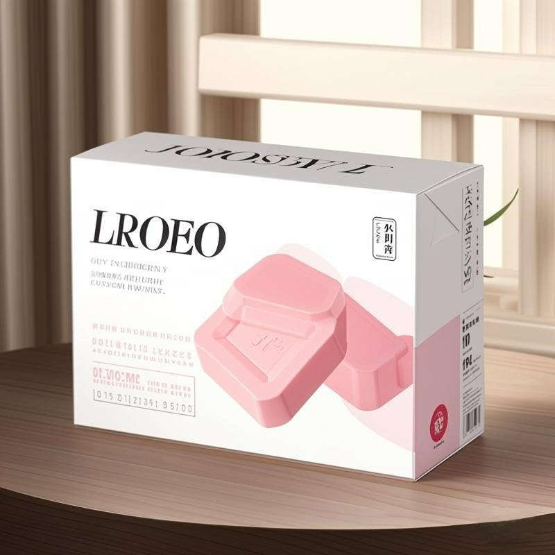 High Quality Custom Logo Printed Cosmetic Soap Box Handmade Glossy Paperboard Packaging Gold Foil Embossing Vanishing Printing