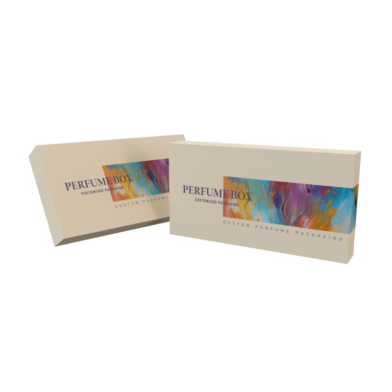 Wholesale cheap price 2ml 5ml perfume gift box luxury lid and bottom perfume packaging paper box
