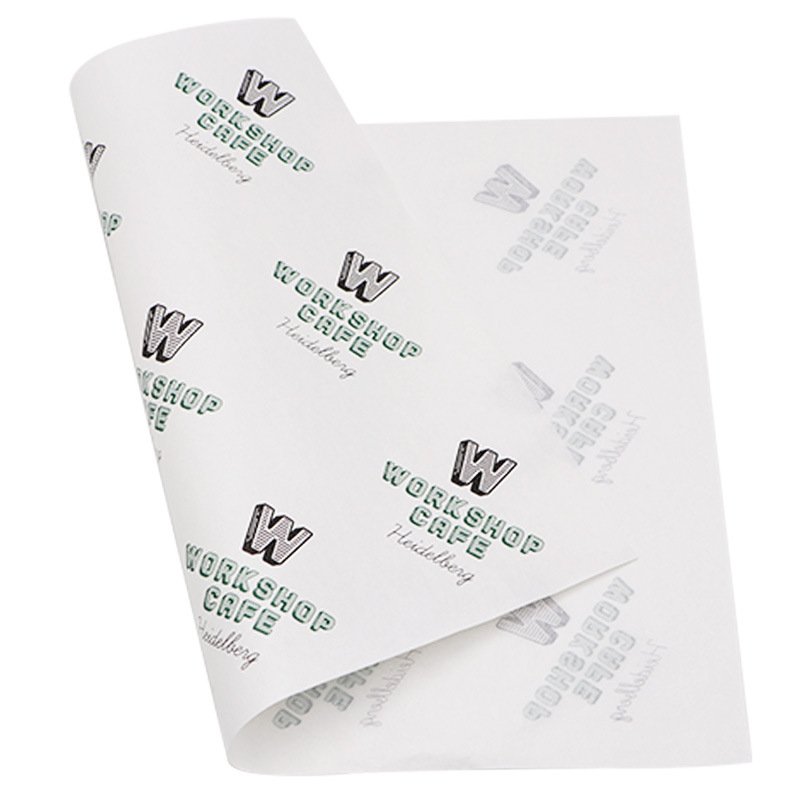 SP2885 Wholesale custom logo and size disposable food grade wax paper