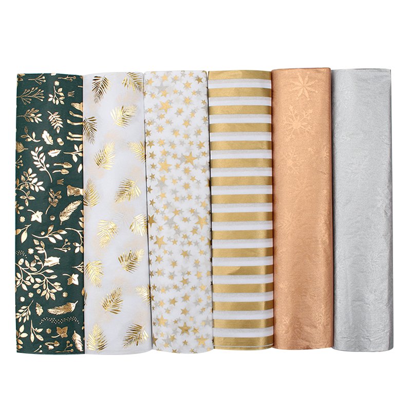 Custom Stylish Printed for Packaging and Promotions Gift Wrapping Paper Tissue Paper